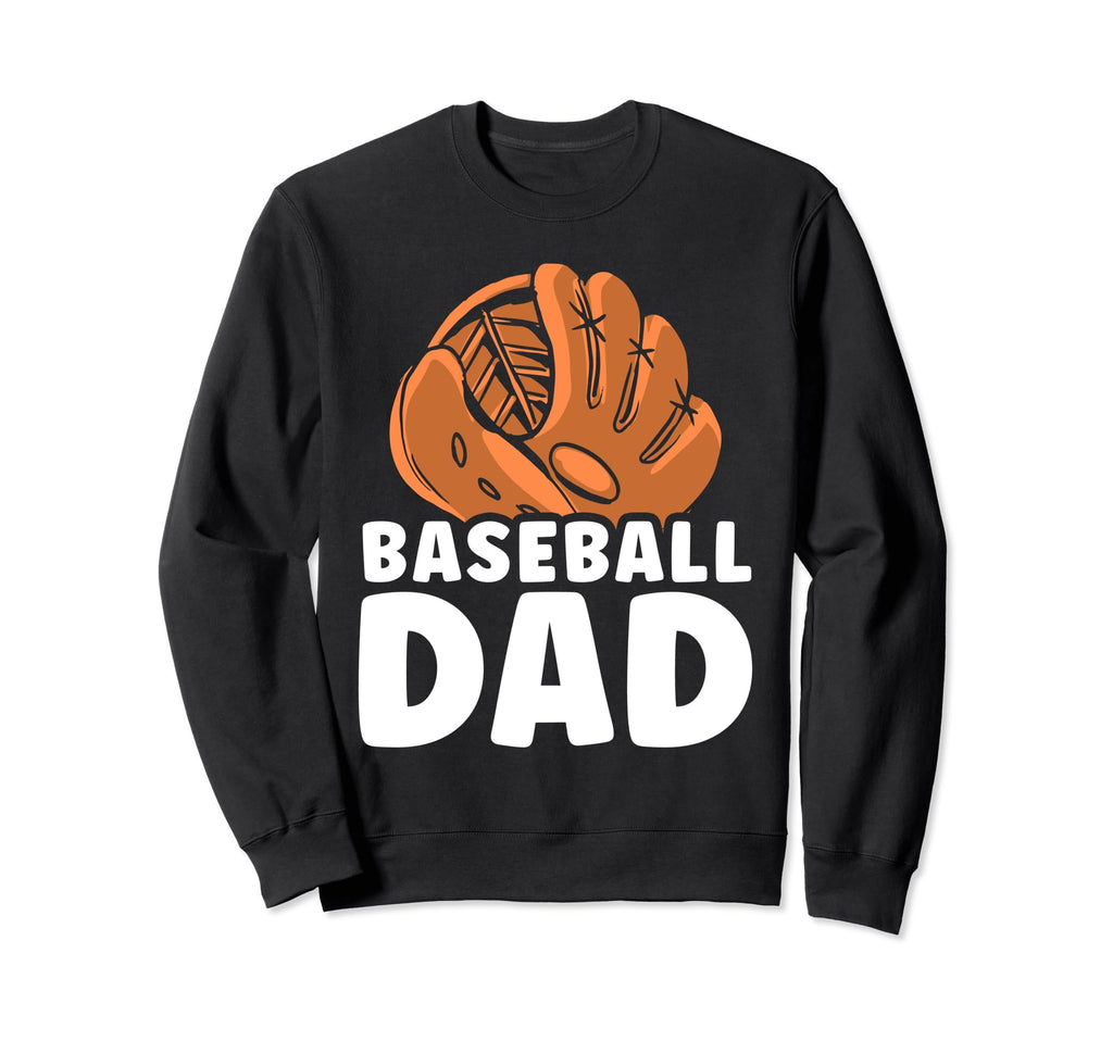 Baseball Dad Lover Match Baseballer Sweatshirt - Unique Graphic Men Women - T-Shirt, Sweatshirt, Hoodie