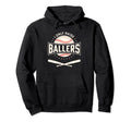 Funny Baseball Only Raise Ballers Hoodie - Trendy Graphic Men Women - T-Shirt, Sweatshirt, Hoodie