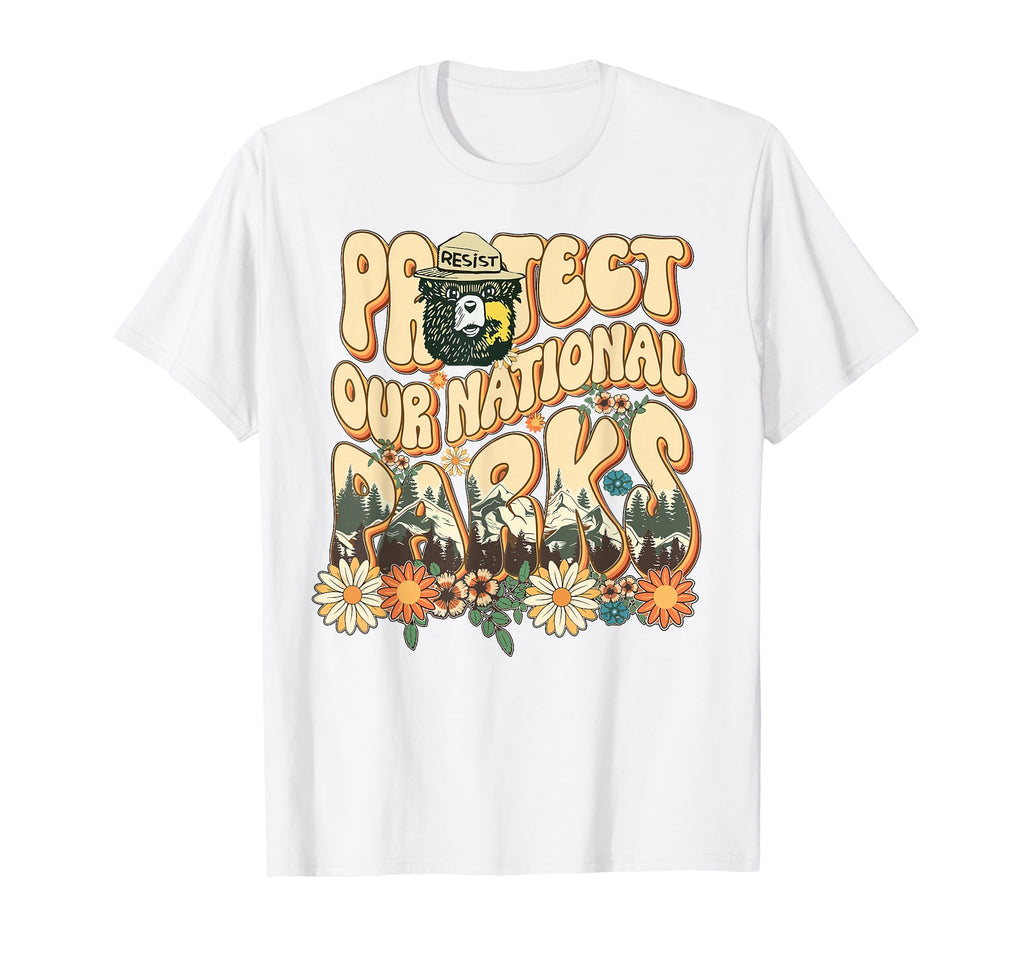 Floral Protect Our National Parks Nature T-Shirt - Streetwear Style Unisex - T-Shirt, Sweatshirt, Hoodie