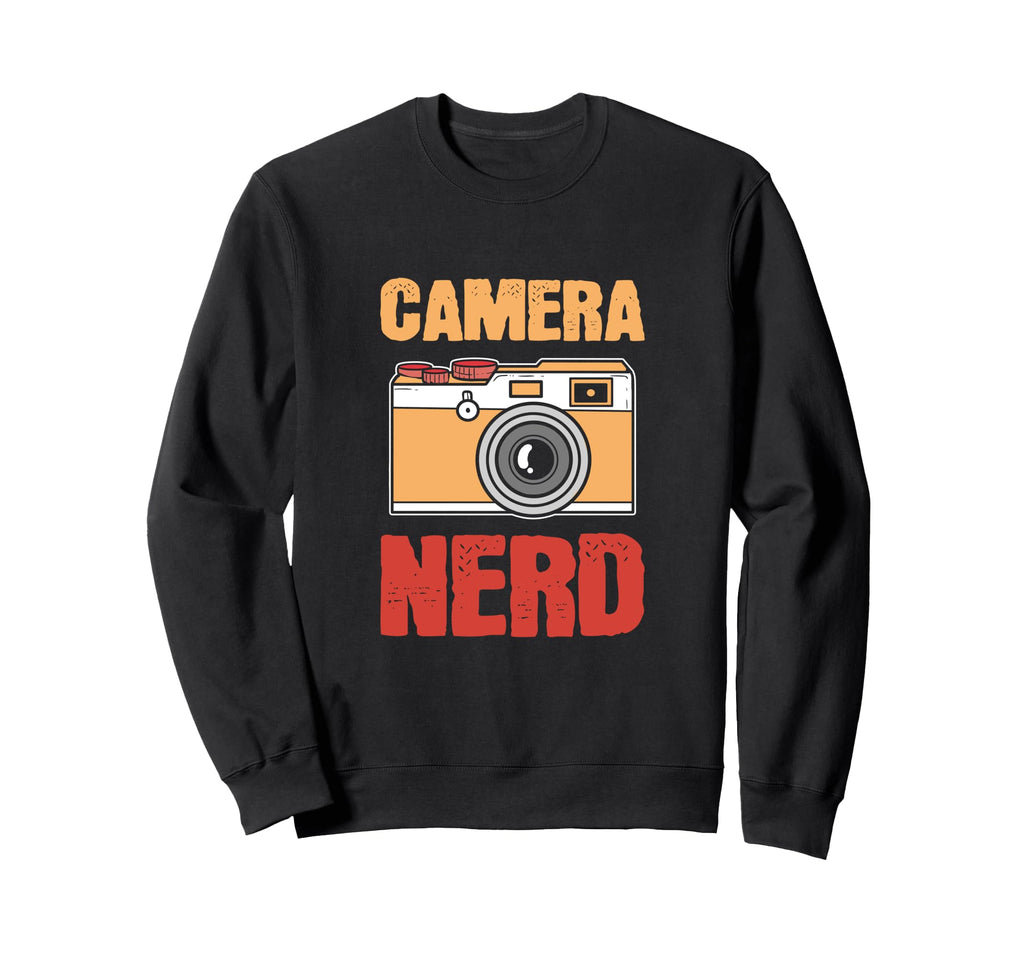 Camera Nerd Photography Enthusiast Sweatshirt - Novelty Apparel Men Women - T-Shirt, Sweatshirt, Hoodie