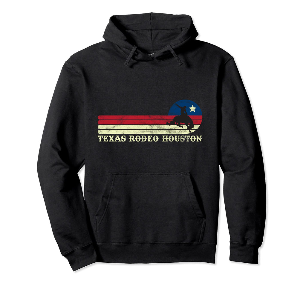 Houston Texas Rodeo Western Cowboy Hoodie - Aesthetic Graphic for Adults - T-Shirt, Sweatshirt, Hoodie