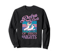 Roller Skates Party Feels Disco Nights Sweatshirt - Trendy Graphic Unisex - T-Shirt, Sweatshirt, Hoodie