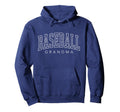 Baseball Grandma Womens Preppy Hoodie - Minimalist Print for Adults - T-Shirt, Sweatshirt, Hoodie