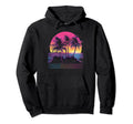Vaporwave Palm Trees Hoodie - Trendy Graphic for Adults - T-Shirt, Sweatshirt, Hoodie