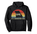 Ope Its Midwestern Thing Missouri Distressed Hoodie - Graphic Print Unisex - T-Shirt, Sweatshirt, Hoodie
