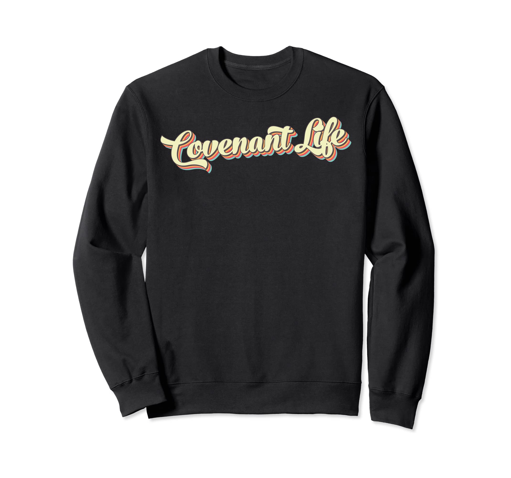 Covenant Life Art Baseball Font Sweatshirt - Minimalist Print Unisex - T-Shirt, Sweatshirt, Hoodie