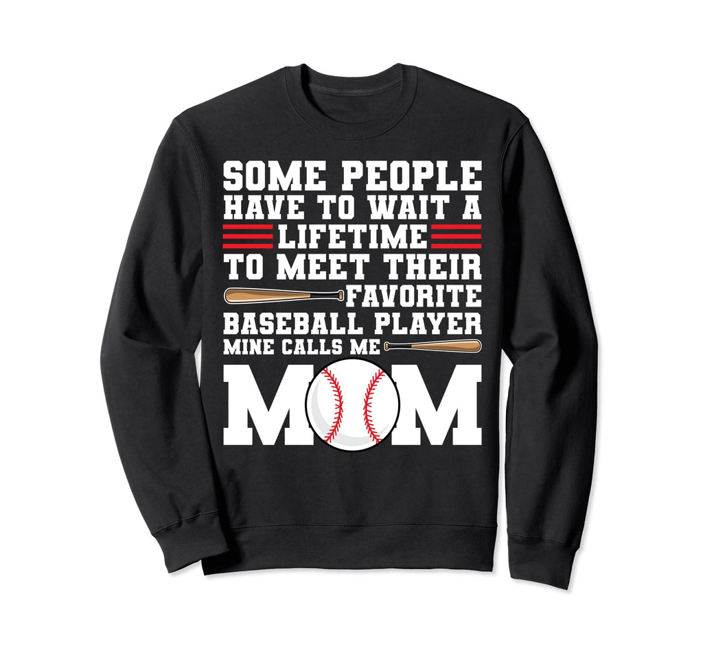 People Have Wait Meet Baseball Sweatshirt - Minimalist Print Men Women - T-Shirt, Sweatshirt, Hoodie