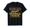 Worlds Okayest Baseball Coach Gag Gifts T-Shirt - Minimalist Print Unisex - T-Shirt, Sweatshirt, Hoodie