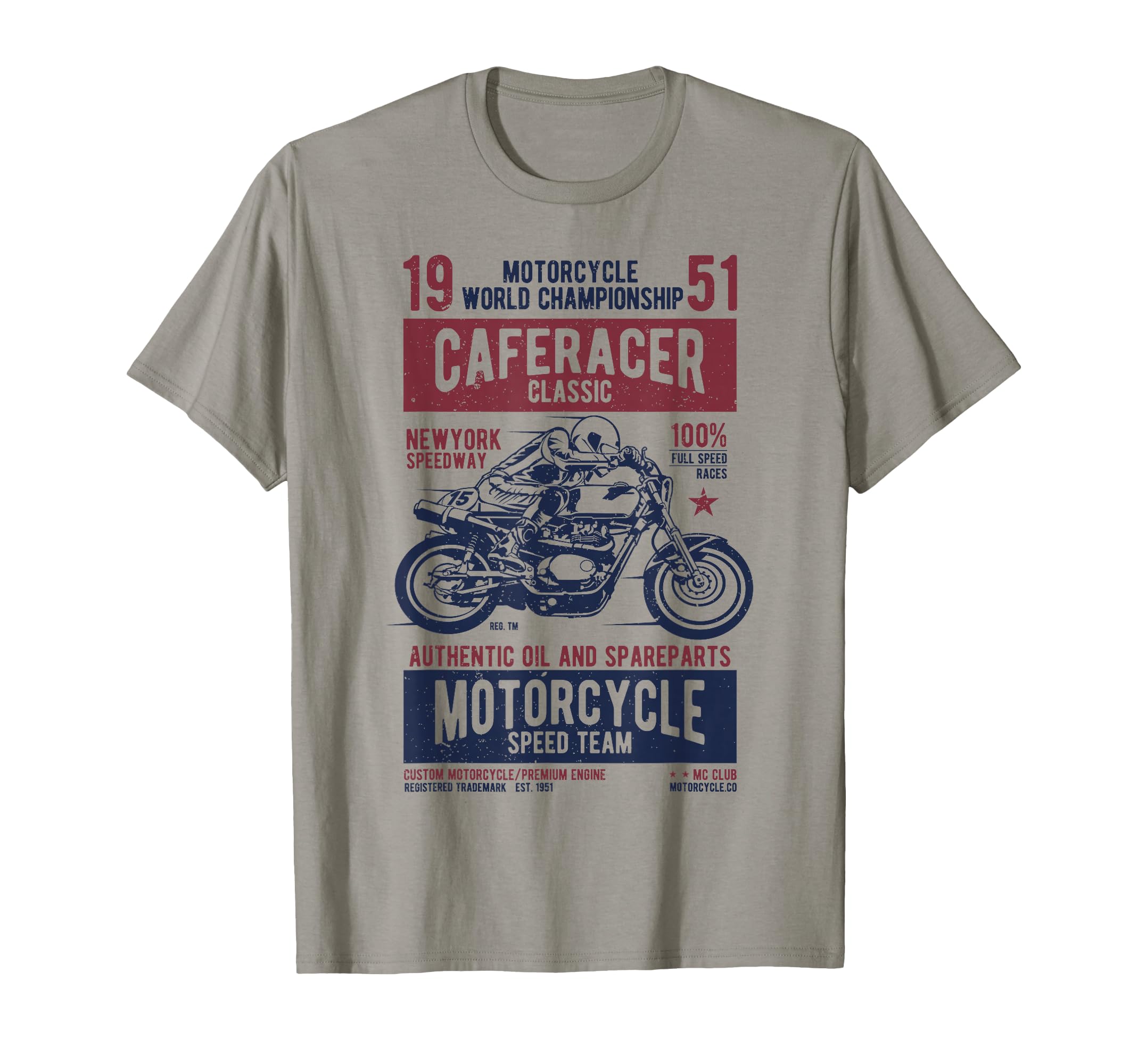 Cafe Racer Motorcycle Biker Gift T-Shirt - Unique Graphic Unisex - T-Shirt, Sweatshirt, Hoodie