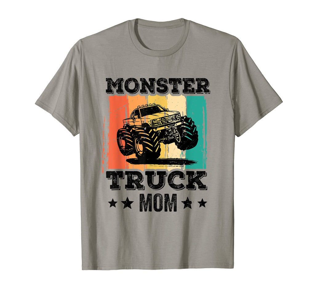 Monster Truck Mom Mama Mum Mothers Day T-Shirt - Custom Art Print Men Women - T-Shirt, Sweatshirt, Hoodie