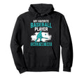 Fathers Day Baseball Dad Parent Hoodie - Minimalist Print Unisex - T-Shirt, Sweatshirt, Hoodie