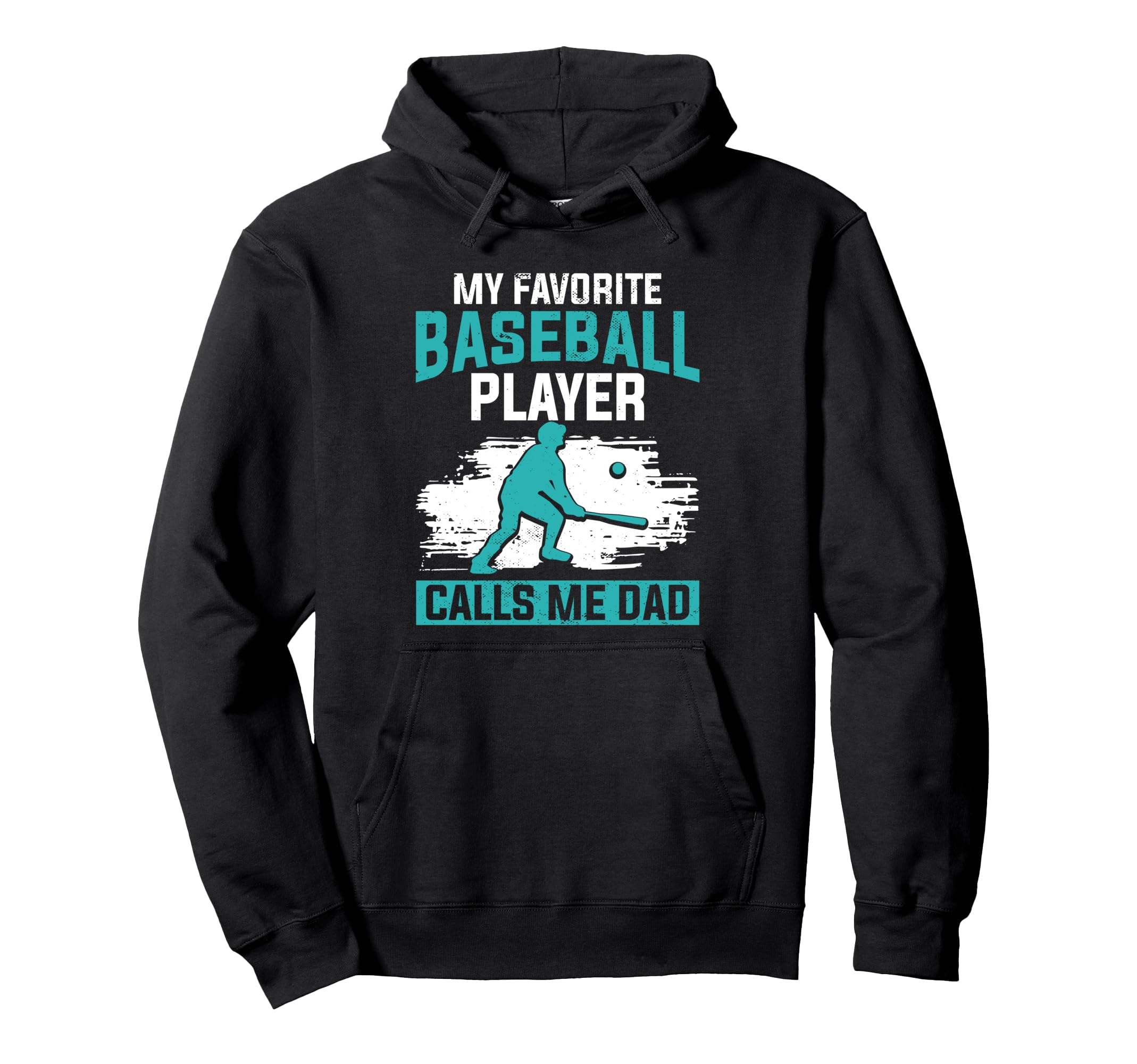 Fathers Day Baseball Dad Parent Hoodie - Minimalist Print Unisex - T-Shirt, Sweatshirt, Hoodie