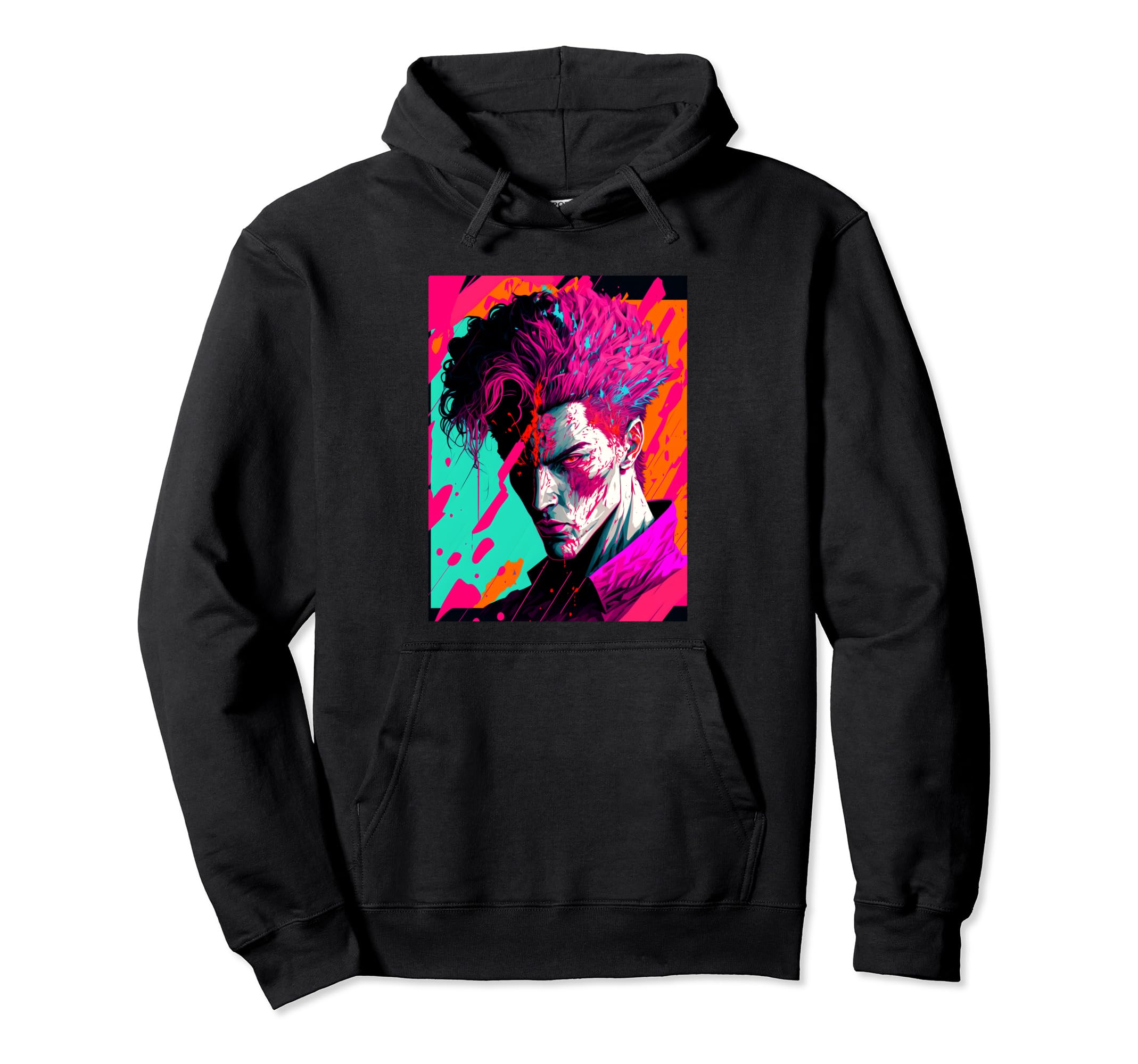 Chaotic Evil Japanese Vaporwave Hoodie - Fun Novelty Design Unisex - T-Shirt, Sweatshirt, Hoodie