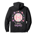 Funny T Ball Mom Softball Ball T Ball Hoodie - Custom Art Print for Adults - T-Shirt, Sweatshirt, Hoodie