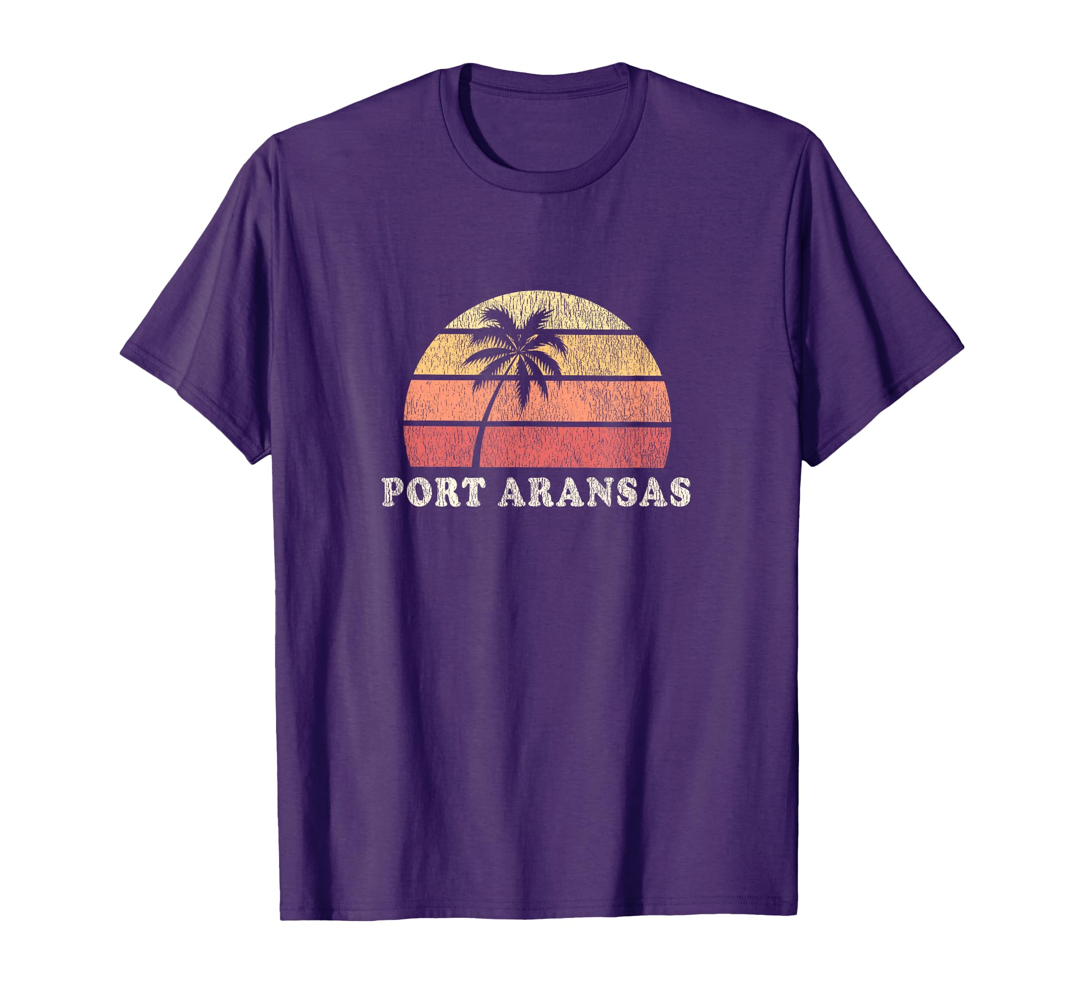 Port Aransas Tx 70S Throwback T-Shirt - Casual Everyday Wear Unisex - T-Shirt, Sweatshirt, Hoodie