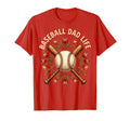 Baseball Dad Life Proud Baseball T-Shirt - Fun Novelty Design for Adults - T-Shirt, Sweatshirt, Hoodie