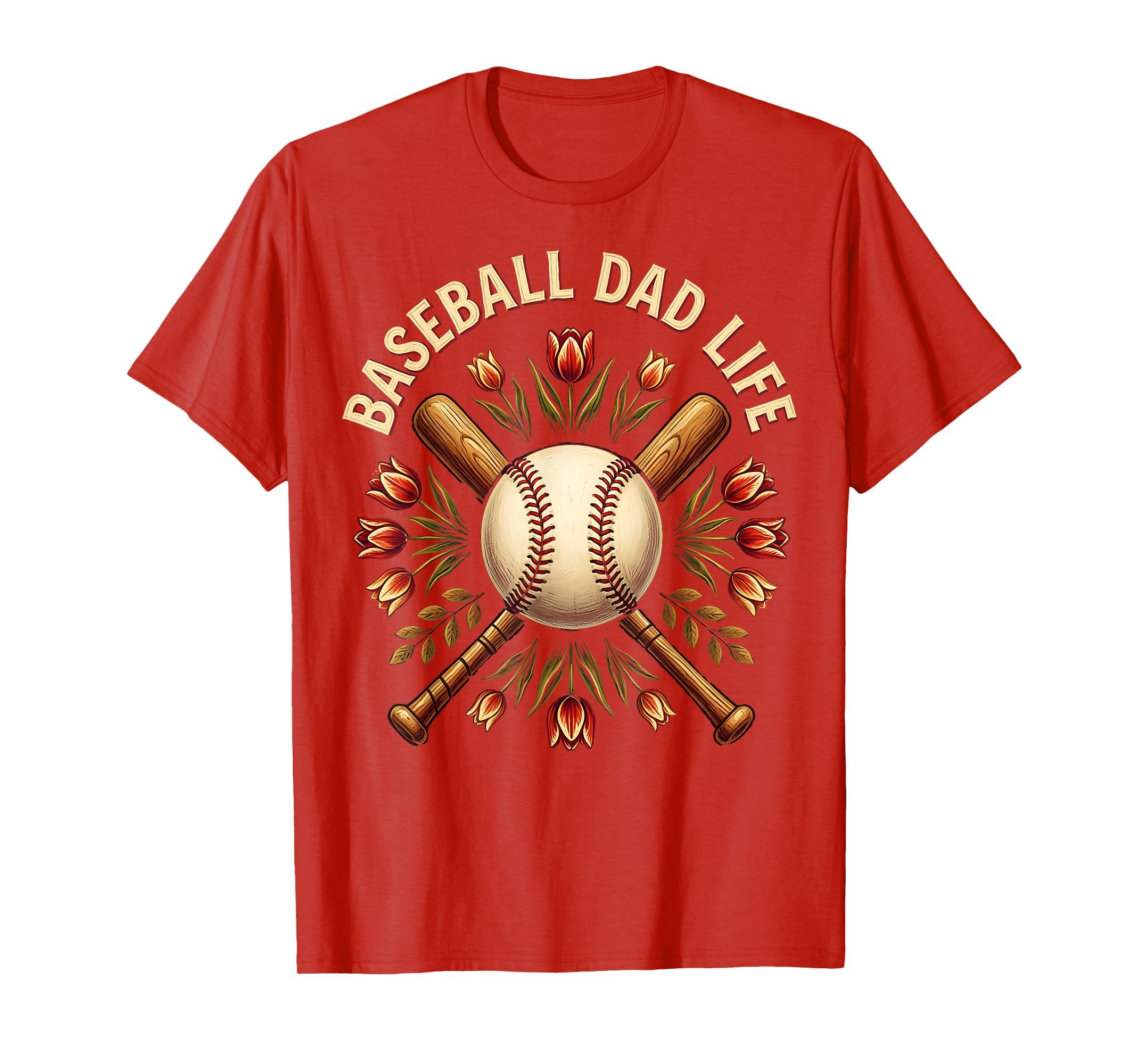 Baseball Dad Life Proud Baseball T-Shirt - Fun Novelty Design for Adults - T-Shirt, Sweatshirt, Hoodie
