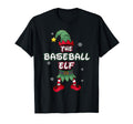 Baseball Elf Pajamas Pjs Matching T-Shirt - Aesthetic Graphic for Adults - T-Shirt, Sweatshirt, Hoodie