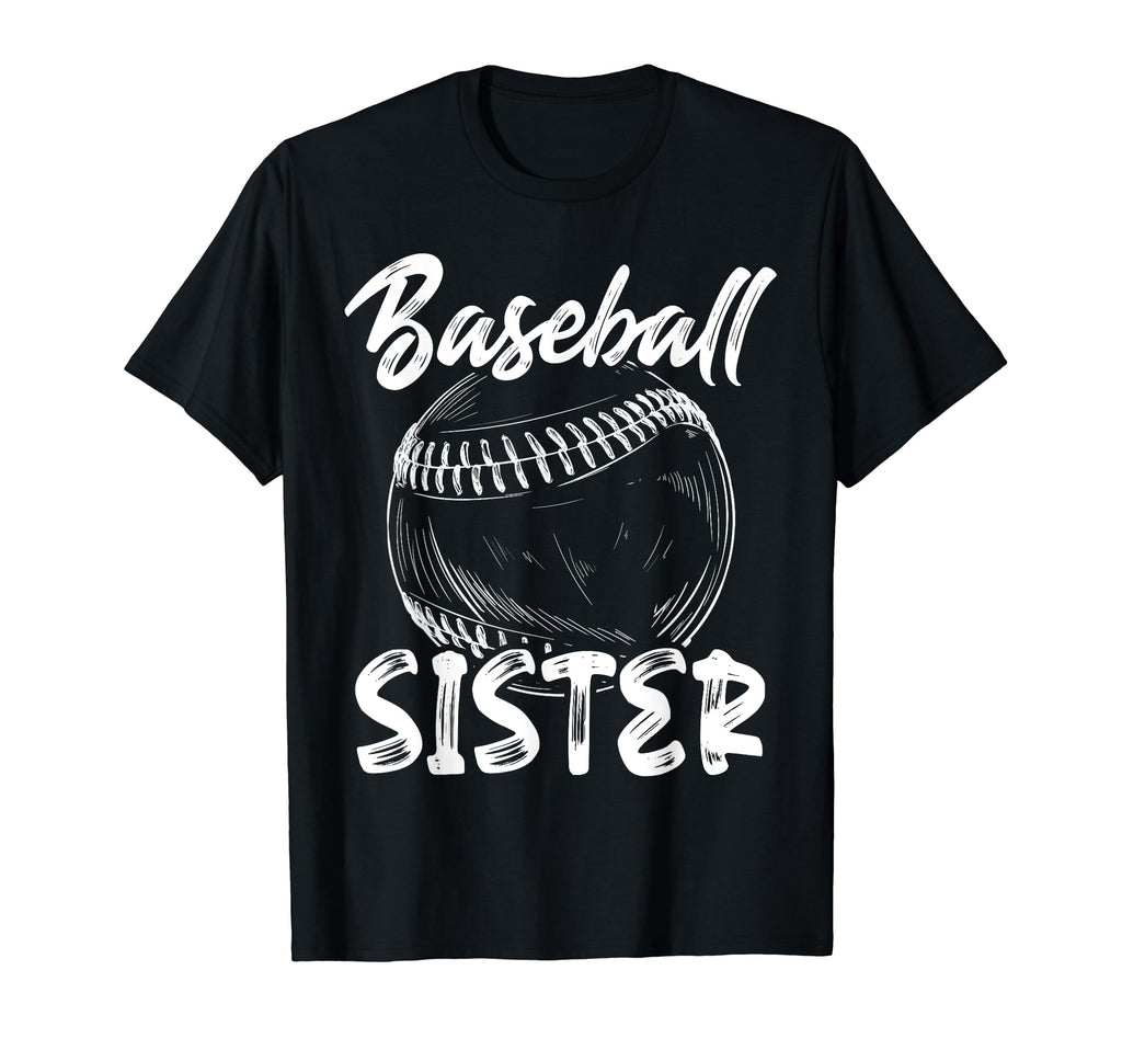 Baseball Sister Family Matching Players T-Shirt - Novelty Apparel Unisex - T-Shirt, Sweatshirt, Hoodie