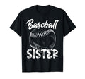 Baseball Sister Family Matching Players T-Shirt - Novelty Apparel Unisex - T-Shirt, Sweatshirt, Hoodie