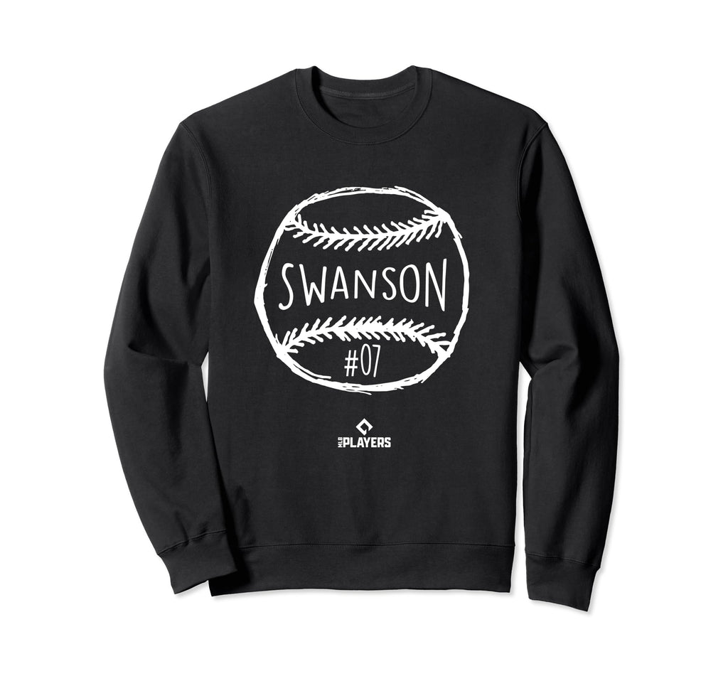 Dansby Swanson Baseball Atlanta Sweatshirt - Aesthetic Graphic Unisex - T-Shirt, Sweatshirt, Hoodie