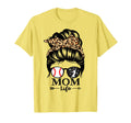 Mom Life Messy Bun Hair Funny T-Shirt - Aesthetic Graphic Men Women - T-Shirt, Sweatshirt, Hoodie