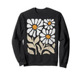Boho Flower Wildflowers Sweatshirt - Fun Novelty Design Men Women - T-Shirt, Sweatshirt, Hoodie