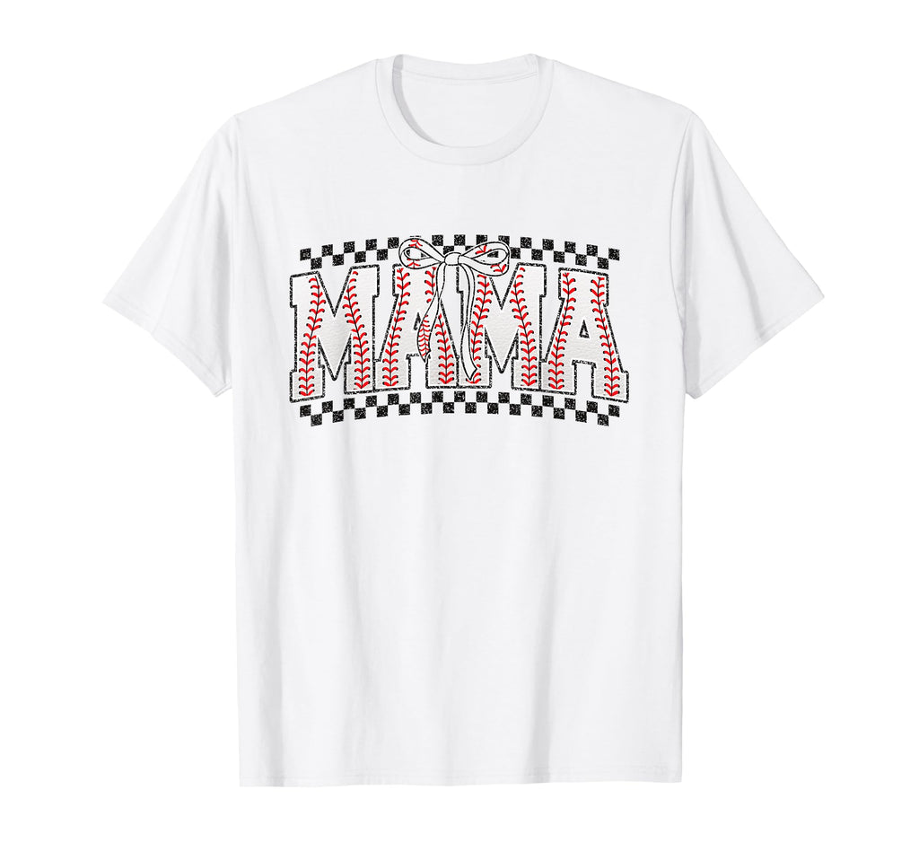Baseball Mama Sports Mom T-Shirt - Casual Everyday Wear Men Women - T-Shirt, Sweatshirt, Hoodie