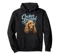 Cocker Spaniel 90S Dog Lover 80S Cocker Hoodie - Graphic Print Unisex - T-Shirt, Sweatshirt, Hoodie