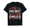 He Only Love His Bat And His Mama T-Shirt - Aesthetic Graphic for Adults - T-Shirt, Sweatshirt, Hoodie