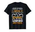 Baseball Player Brother Siblings T-Shirt - Novelty Apparel for Adults - T-Shirt, Sweatshirt, Hoodie
