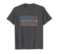 Biden Newsom 2024 Stripe T-Shirt - Custom Art Print Men Women - T-Shirt, Sweatshirt, Hoodie