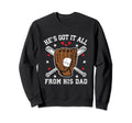 Baseball Dad Designs Sweatshirt - Novelty Apparel for Adults - T-Shirt, Sweatshirt, Hoodie