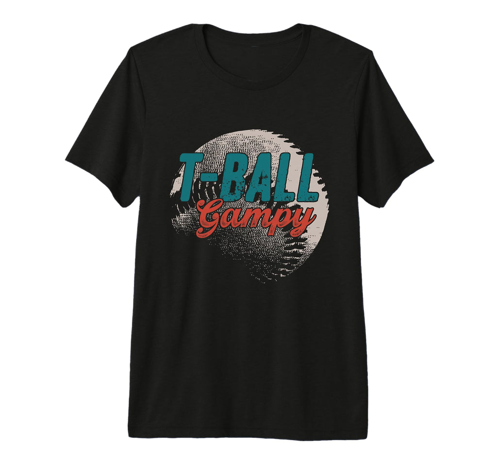Mens T Ball Gampy Baseball Fathers Day T-Shirt - Trendy Graphic Unisex - T-Shirt, Sweatshirt, Hoodie