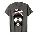 Mom Life Baseball Mom Life Messy T-Shirt - Aesthetic Graphic for Adults - T-Shirt, Sweatshirt, Hoodie
