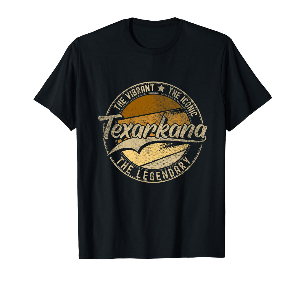 Texarkana Tx Texas Distressed T-Shirt - Fun Novelty Design for Adults - T-Shirt, Sweatshirt, Hoodie