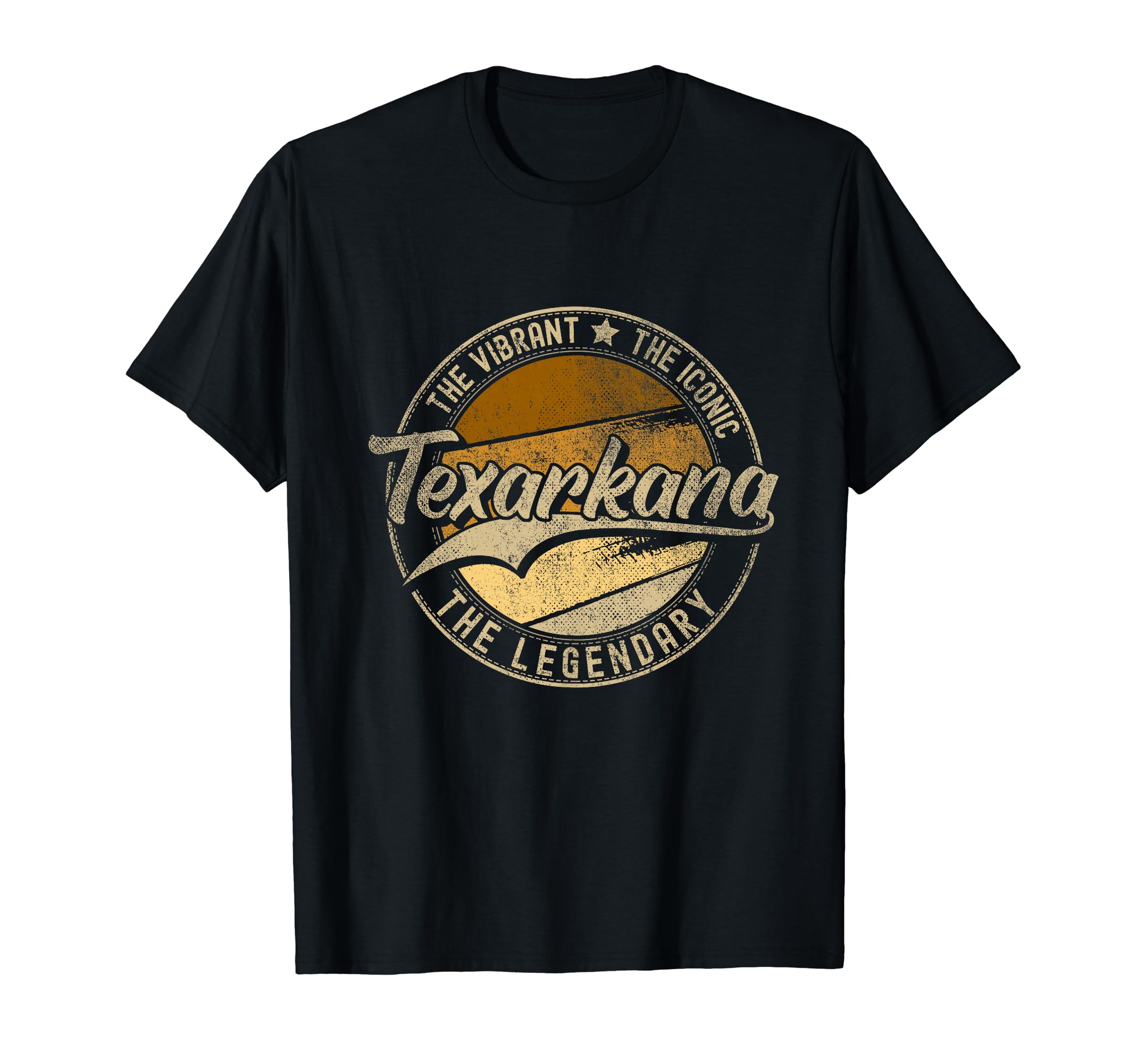 Texarkana Tx Texas Distressed T-Shirt - Fun Novelty Design for Adults - T-Shirt, Sweatshirt, Hoodie