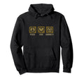 Sobriety And Peace Love Sobriety Hoodie - Graphic Print Men Women - T-Shirt, Sweatshirt, Hoodie