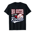 Big Sister Number 1 Rookie Baseball T-Shirt - Graphic Print Unisex - T-Shirt, Sweatshirt, Hoodie