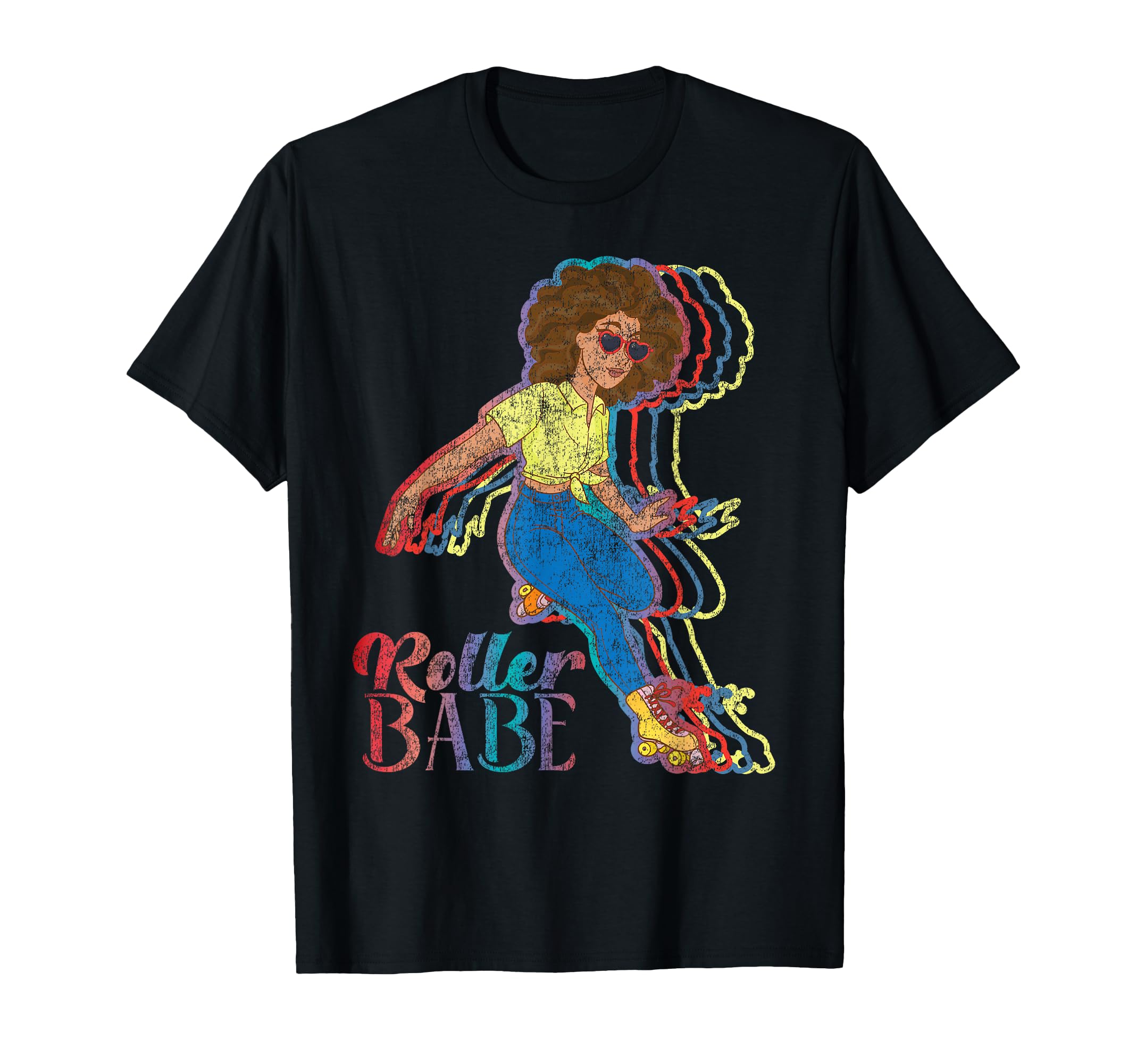 Roller Skating Skate 1970S T-Shirt - Novelty Apparel Unisex - T-Shirt, Sweatshirt, Hoodie