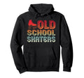 Old School Skaters Roller Skates Lover Hoodie - Streetwear Style Unisex - T-Shirt, Sweatshirt, Hoodie