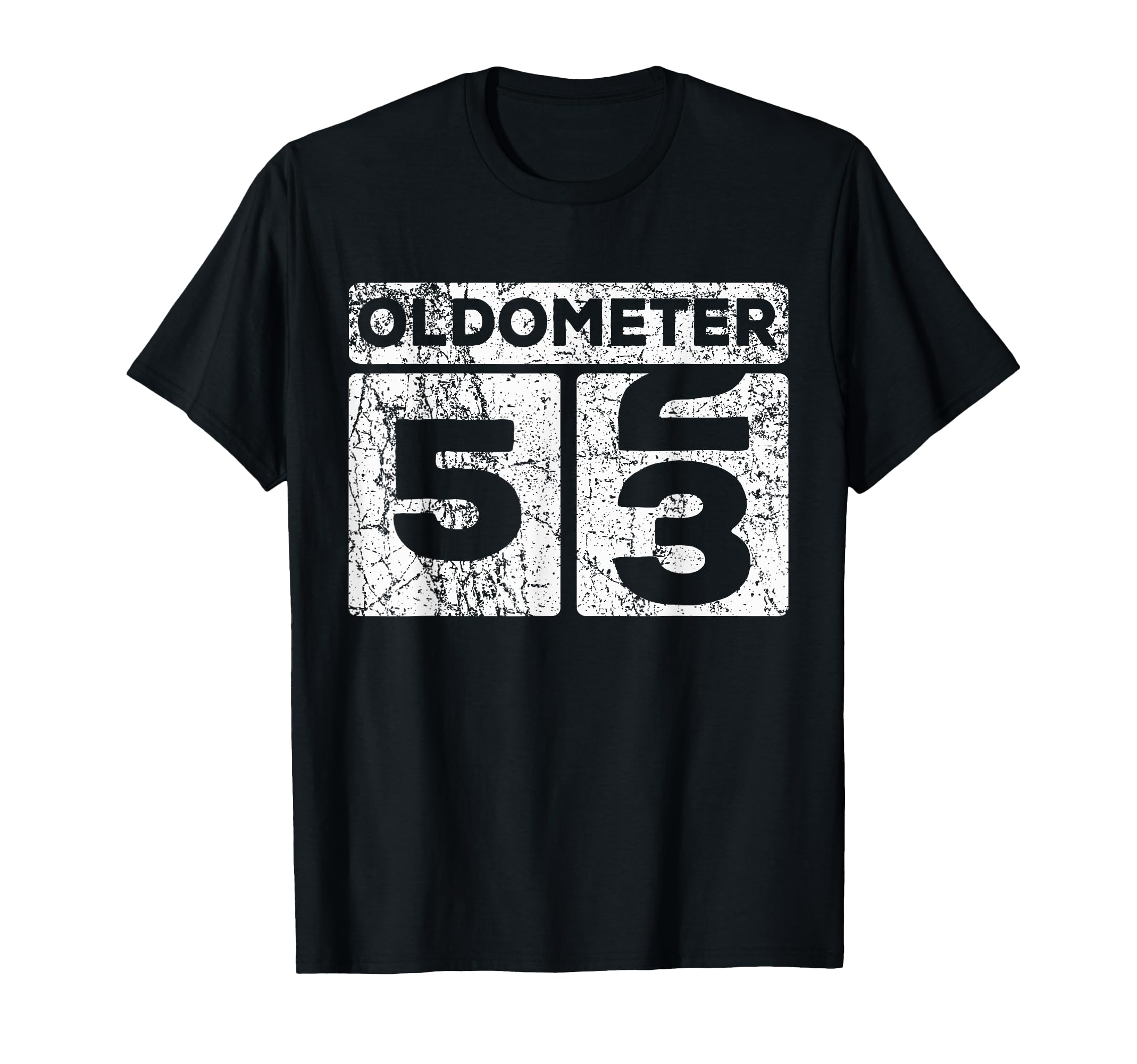 Oldometer 52 53 Car Odometer Funny 53Rd T-Shirt - Unique Graphic Unisex - T-Shirt, Sweatshirt, Hoodie