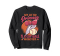 My Little Princess Is Softball Sweatshirt - Custom Art Print Men Women - T-Shirt, Sweatshirt, Hoodie