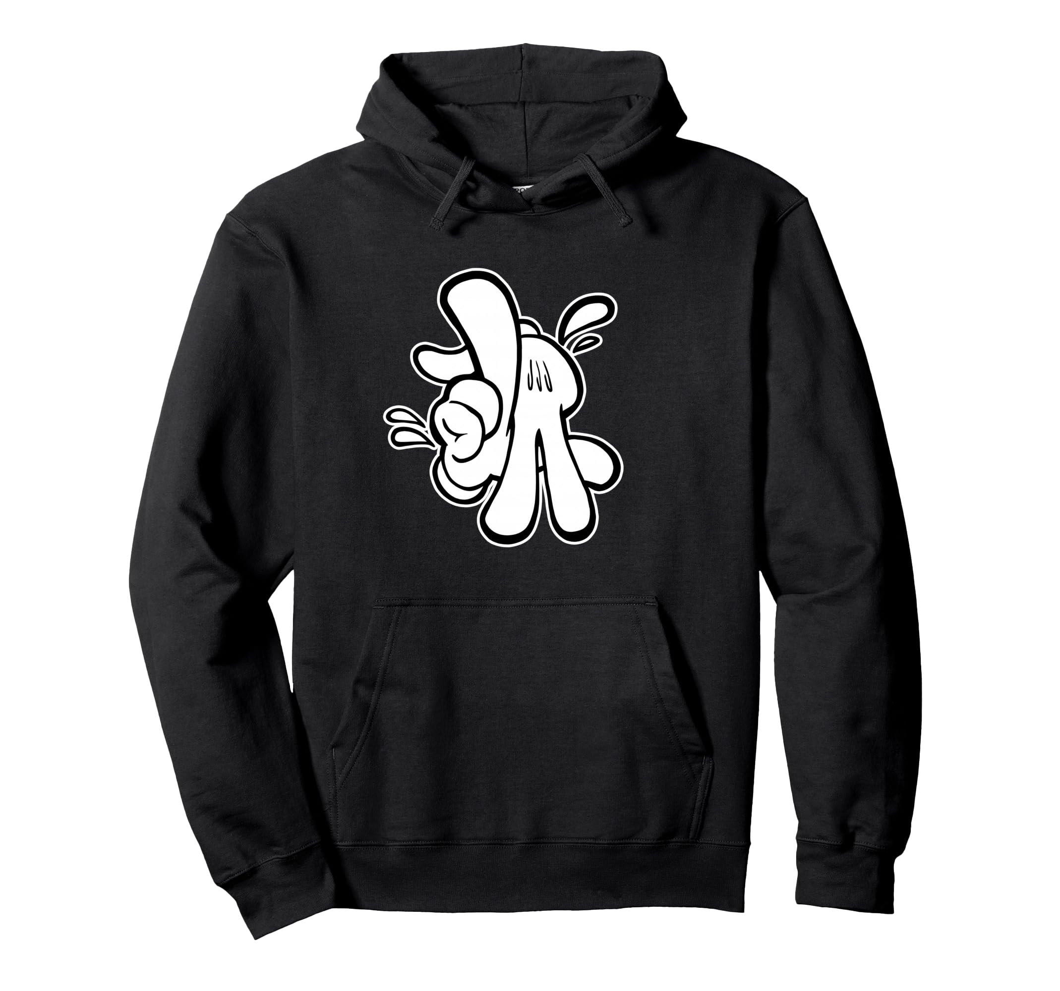 Los Angeles Hand Sign Chicano Hoodie - Fun Novelty Design for Adults - T-Shirt, Sweatshirt, Hoodie