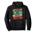 Husban Dad Trucker Legend Distressed Hoodie - Minimalist Print Unisex - T-Shirt, Sweatshirt, Hoodie