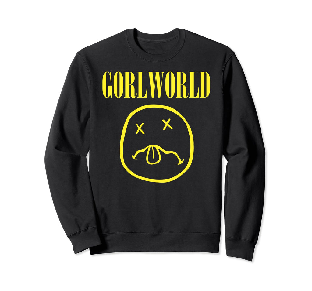 Gorlworld 90S Grunge Sweatshirt - Trendy Graphic for Adults - T-Shirt, Sweatshirt, Hoodie