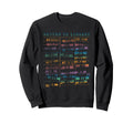 Library Card Book Due Date Sweatshirt - Streetwear Style for Adults - T-Shirt, Sweatshirt, Hoodie