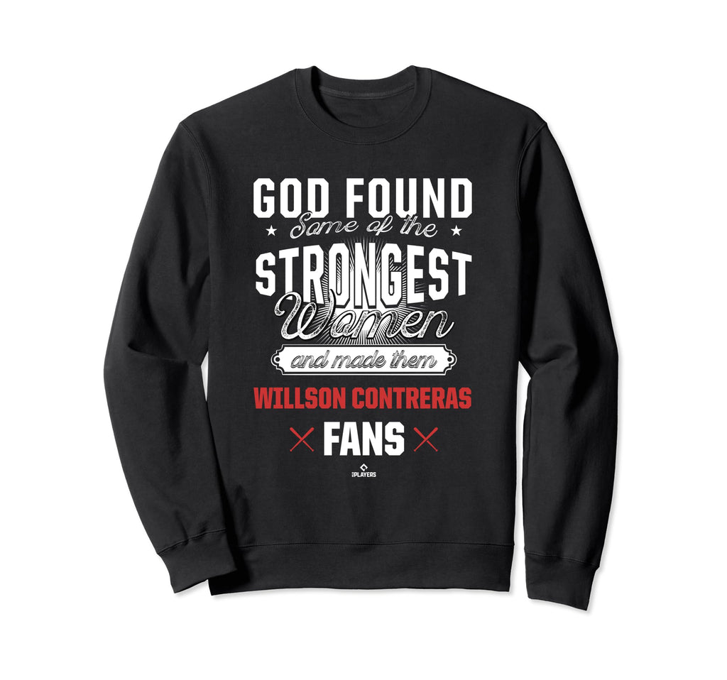 God Found Strongest Baseball Fans Sweatshirt - Custom Art Print for Adults - T-Shirt, Sweatshirt, Hoodie
