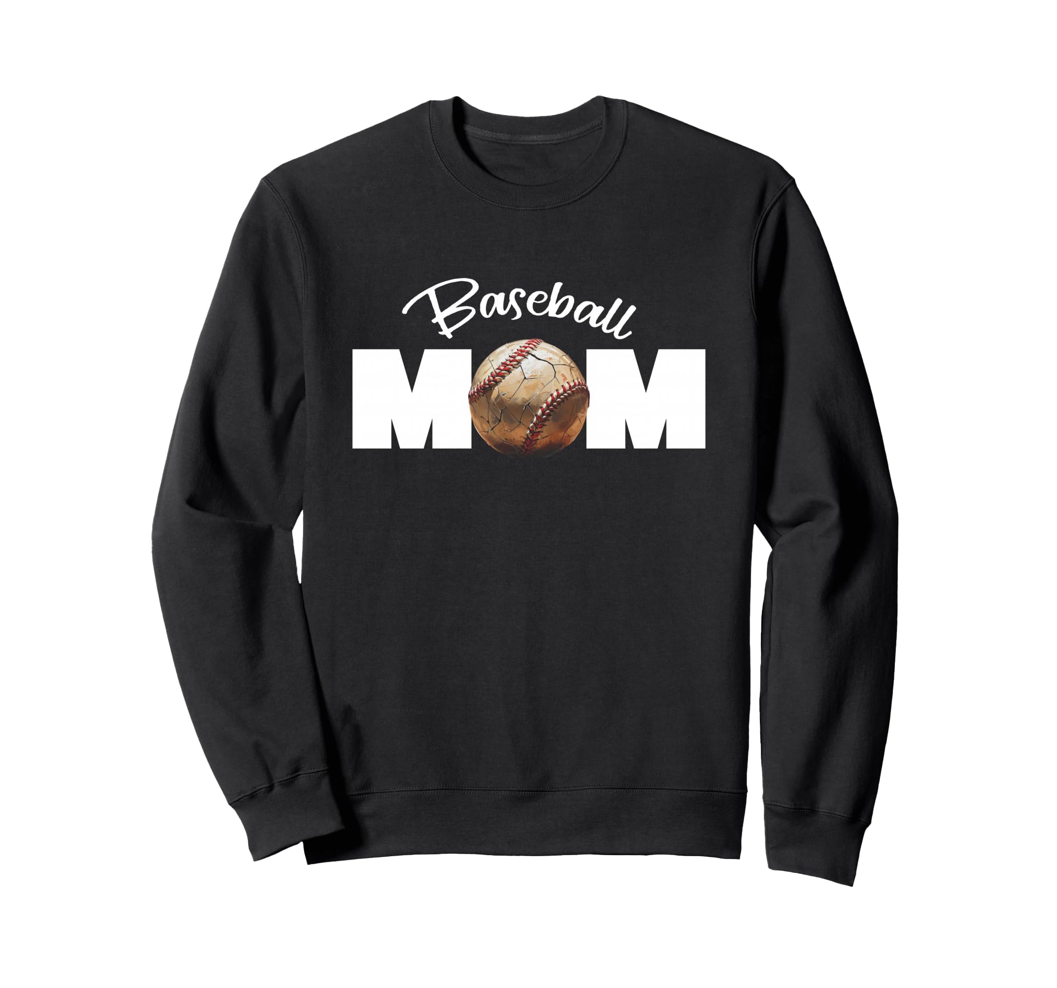 Baseball Mom Sweatshirt - Custom Art Print Men Women - T-Shirt, Sweatshirt, Hoodie