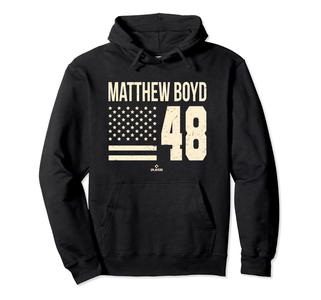 Matthew Boyd Flag Mlbpa Detroit Baseball Hoodie - Trendy Graphic Men Women - T-Shirt, Sweatshirt, Hoodie